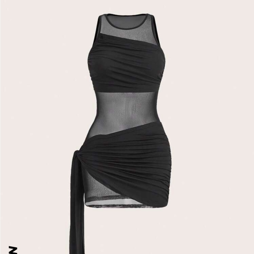 Sexy black mini dress. Never worn